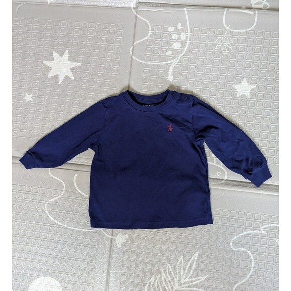 Ralph Lauren Baby Boy 9M Clothing Lot 5PC Bundle Romper Jumpsuit Shorts - Picture 7 of 8